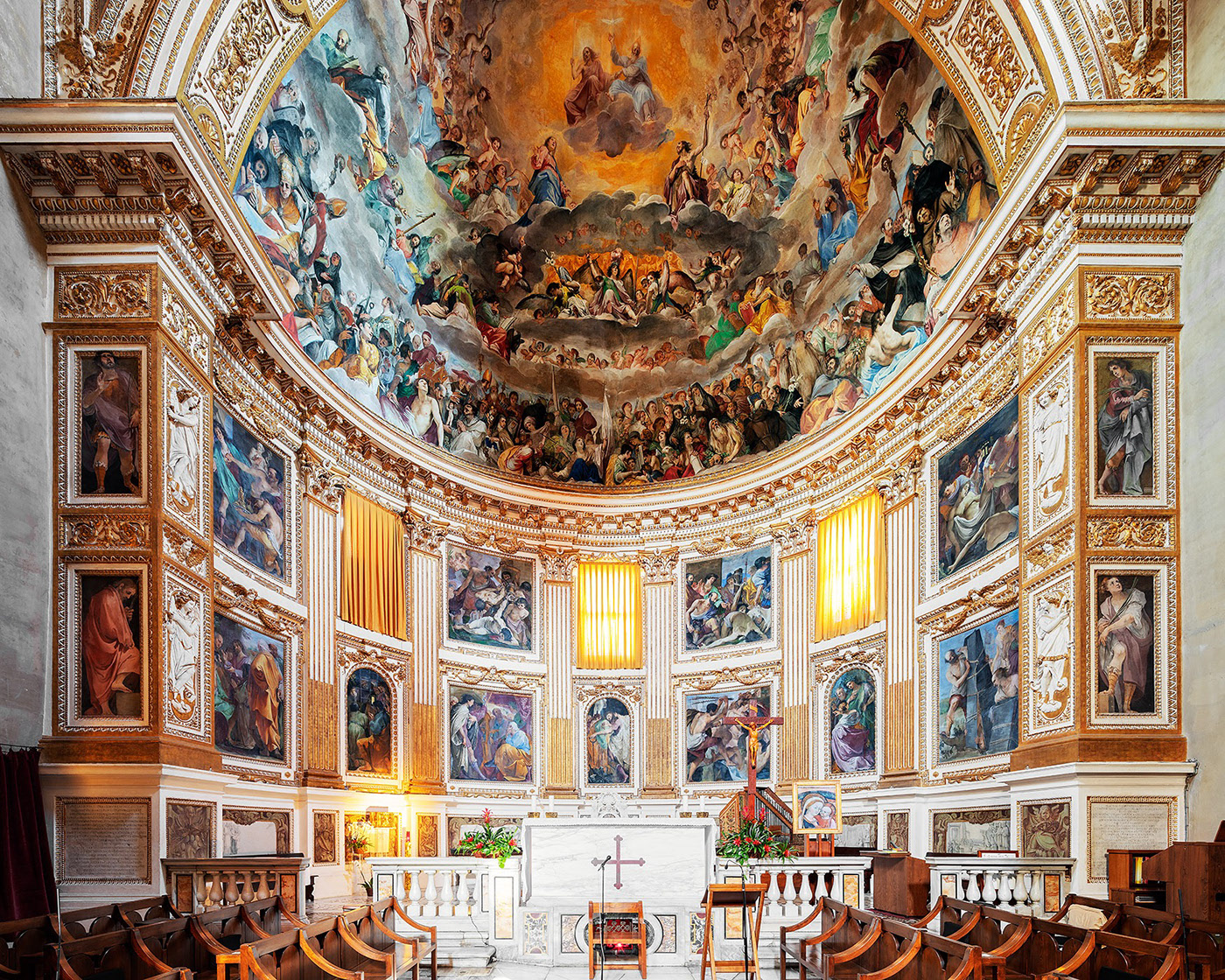 Les églises de Rome par Maciej Leszczynski Les eglises de Rome par Maciej Leszczynski 9 Santi Quattro Coronati Les-eglises-de-Rome-par-Maciej-Leszczynski-9-Santi-Quattro-Coronati