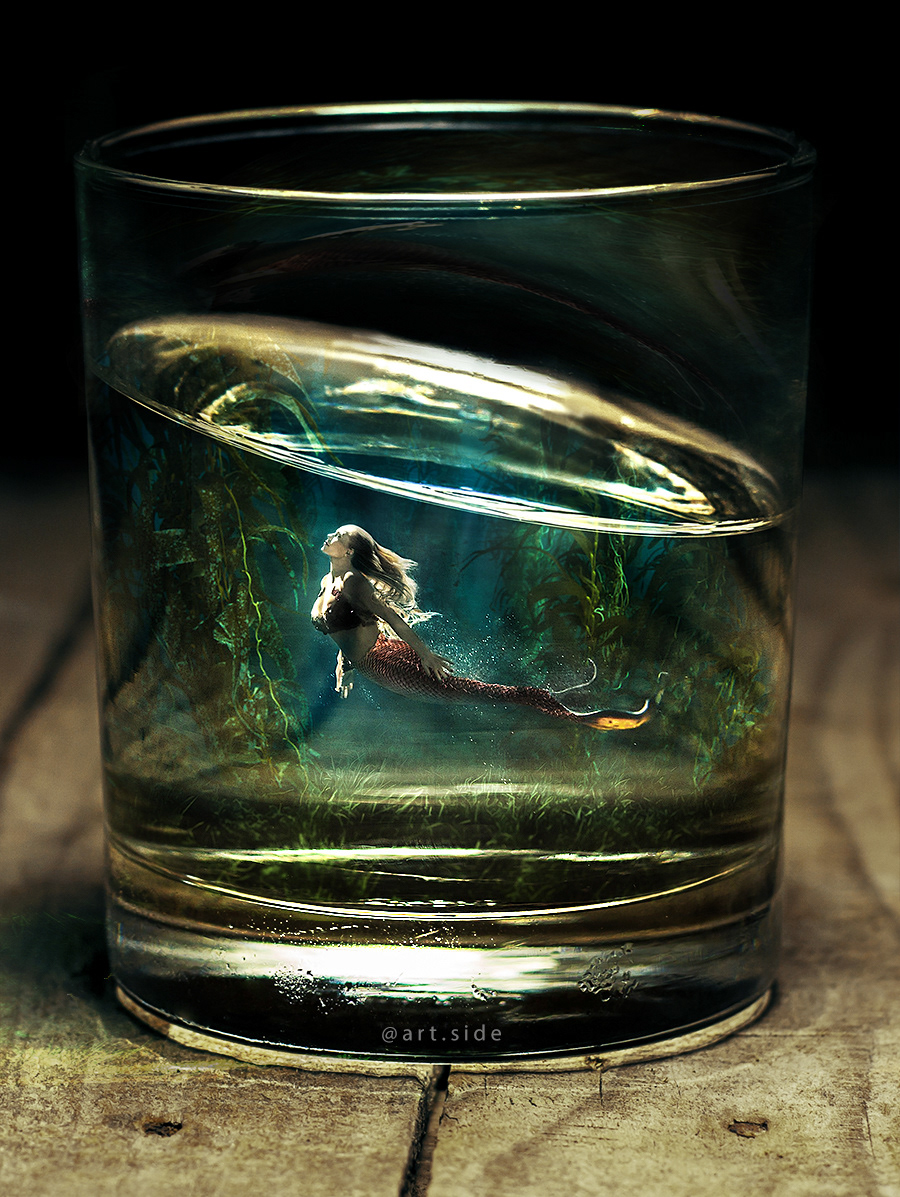 Les images surréalistes et poétiques par Hüseyin Şahin De nouvelles images surrealistes et poetiques par Huseyin Sahin 1 sirene De-nouvelles-images-surrealistes-et-poetiques-par-Huseyin-Sahin-1-sirene