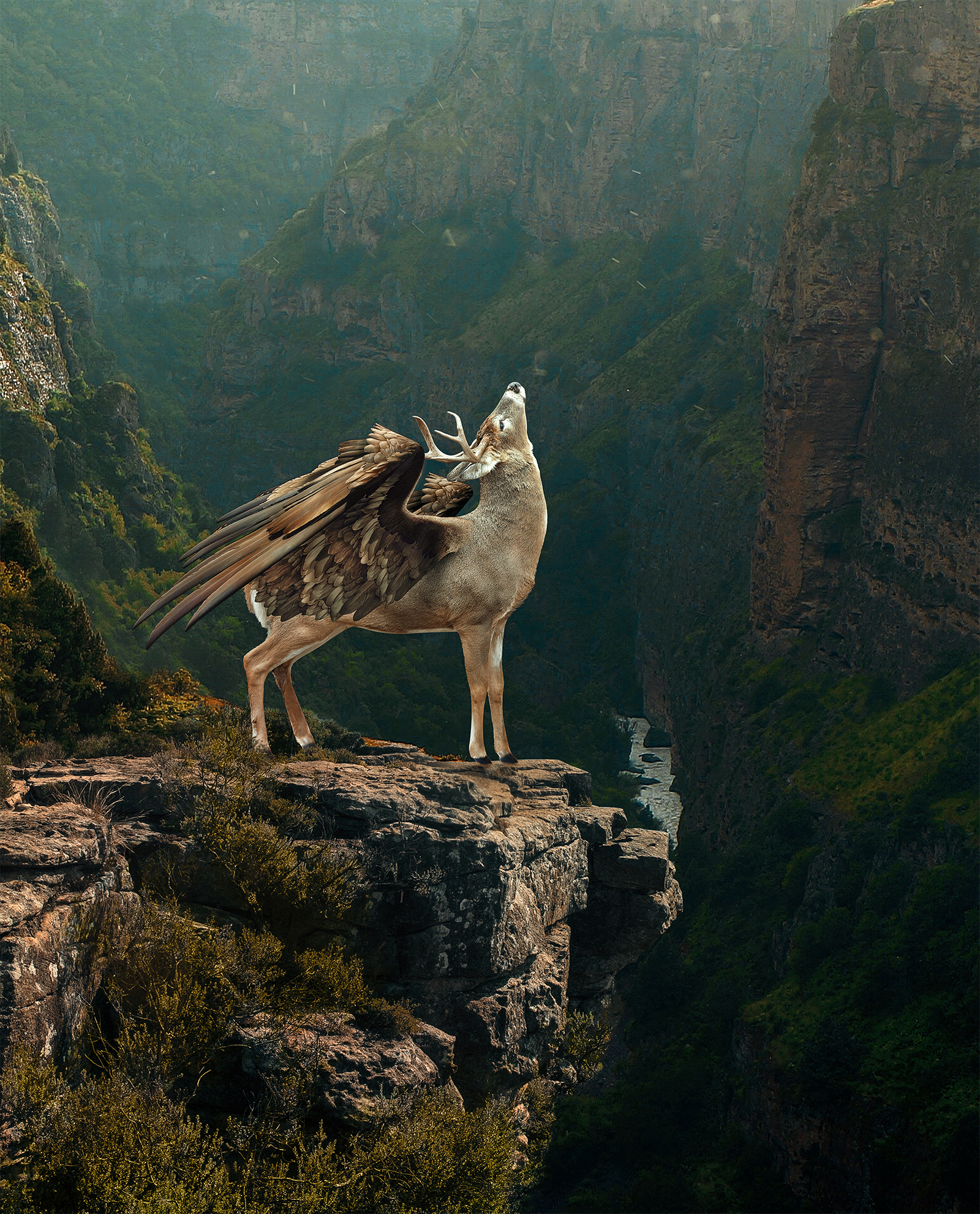 Les images surréalistes et poétiques par Hüseyin Şahin De nouvelles images surrealistes et poetiques par Huseyin Sahin cerf aile De-nouvelles-images-surrealistes-et-poetiques-par-Huseyin-Sahin-cerf-aile