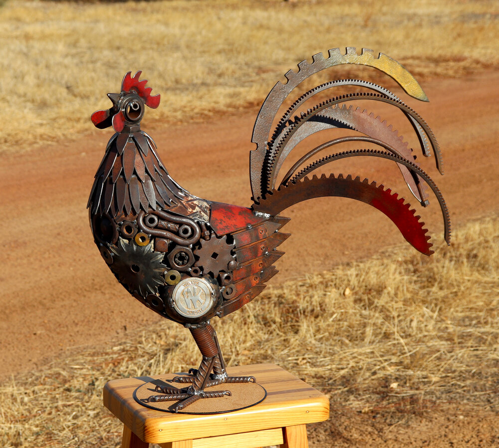 De nouvelles magnifiques sculptures en recyclage de ferraille par Jordan Sprigg De nouvelles sculptures en recyclage de ferraille de Jordan Sprigg 3 coq De-nouvelles-sculptures-en-recyclage-de-ferraille-de-Jordan-Sprigg-3-coq