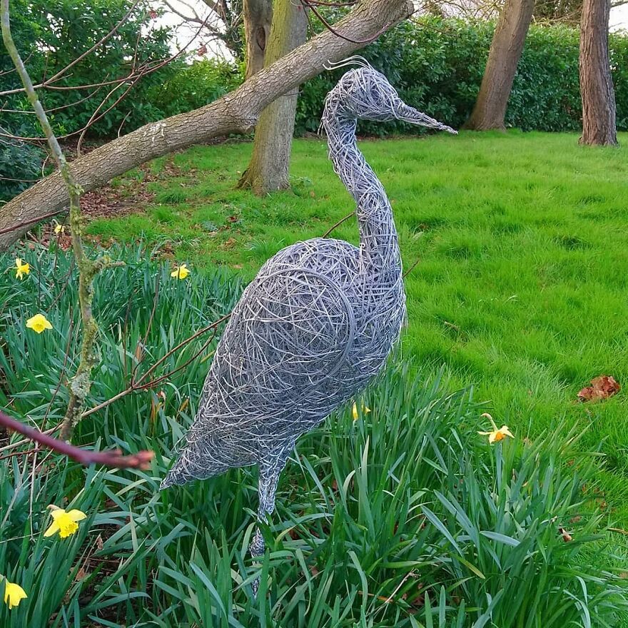 Les étonnantes sculptures en fil de fer grandeur réelle de Connie Adams Les etonnantes sculptures en fil de fer grandeur reelle de Connie Adams 16 Les-etonnantes-sculptures-en-fil-de-fer-grandeur-reelle-de-Connie-Adams-16