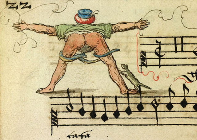 Les illustrations grotesques du chansonnier de Zeghere van Male Les illustrations grotesques du chansonnier de Zeghere van Male 11 Les-illustrations-grotesques-du-chansonnier-de-Zeghere-van-Male-11