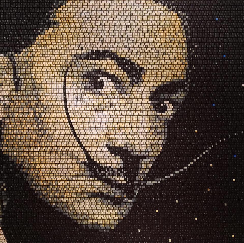 Les incroyables portraits en touches de clavier de Doug Powell Les incroyables portraits en touches de clavier de Doug Powell 6 salvador dali Les-incroyables-portraits-en-touches-de-clavier-de-Doug-Powell-6-salvador-dali