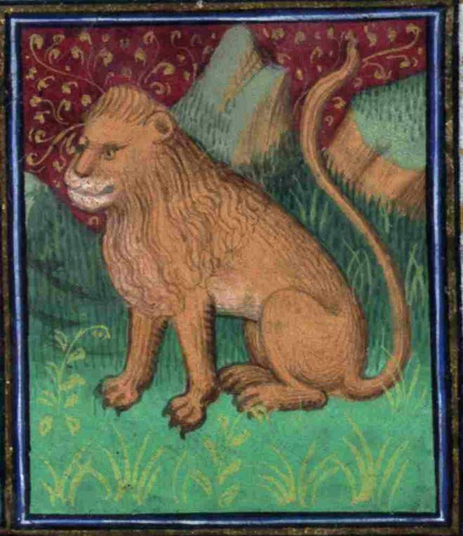 Les lions bizarres des peintures médiévales Les lions bizarres des peintures medievales 6 Les-lions-bizarres-des-peintures-medievales-6