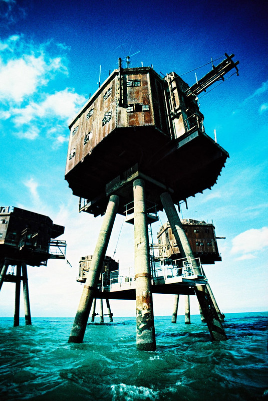 Les tours du fort Red Sands, reliquats des forts Maunsell Les tours du fort Red Sands reliquats des forts Maunsell 2 Les-tours-du-fort-Red-Sands-reliquats-des-forts-Maunsell-2