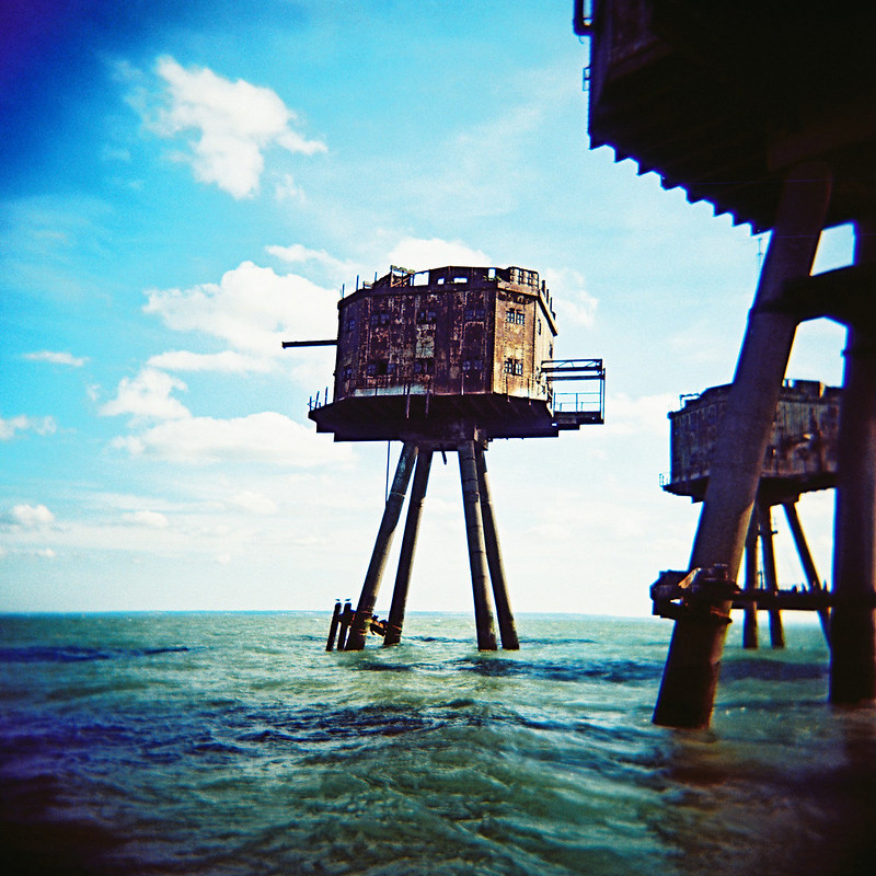 Les tours du fort Red Sands, reliquats des forts Maunsell Les tours du fort Red Sands reliquats des forts Maunsell 4 Les-tours-du-fort-Red-Sands-reliquats-des-forts-Maunsell-4