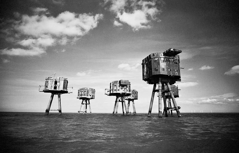 Les tours du fort Red Sands, reliquats des forts Maunsell Les tours du fort Red Sands reliquats des forts Maunsell 5 Les-tours-du-fort-Red-Sands-reliquats-des-forts-Maunsell-5