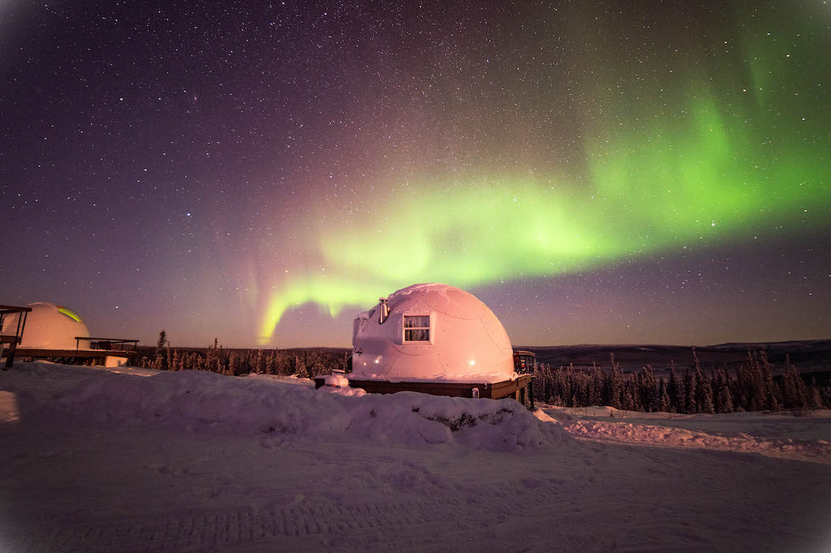 Borealis Basecamp - un ensemble d' igloos géodésiques pour admirer les aurores boréales Borealis Basecamp un ensemble d igloos geodesiques pour admirer les aurores boreales 3 Borealis-Basecamp-un-ensemble-d-igloos-geodesiques-pour-admirer-les-aurores-boreales-3
