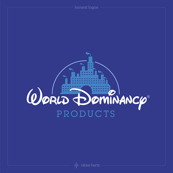 De nouveaux logos de marque honnêtes par Viktor Hertz De nouveaux logos de marque honnetes par Viktor Hertz 3 walt disney De-nouveaux-logos-de-marque-honnetes-par-Viktor-Hertz-3-walt-disney