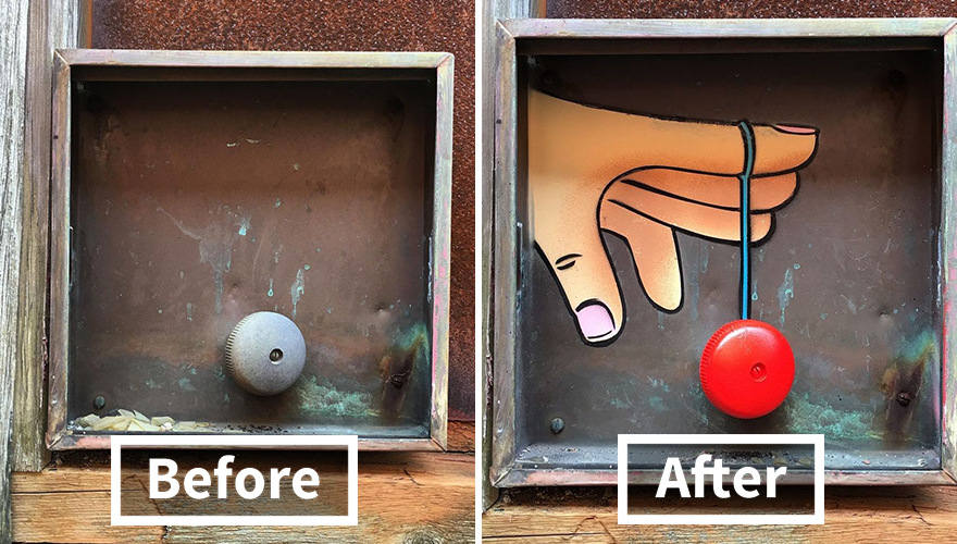 De nouvelles géniales créations de street art par Tom Bob De nouvelles geniales creations de street art par Tom Bob 15 De-nouvelles-geniales-creations-de-street-art-par-Tom-Bob-15