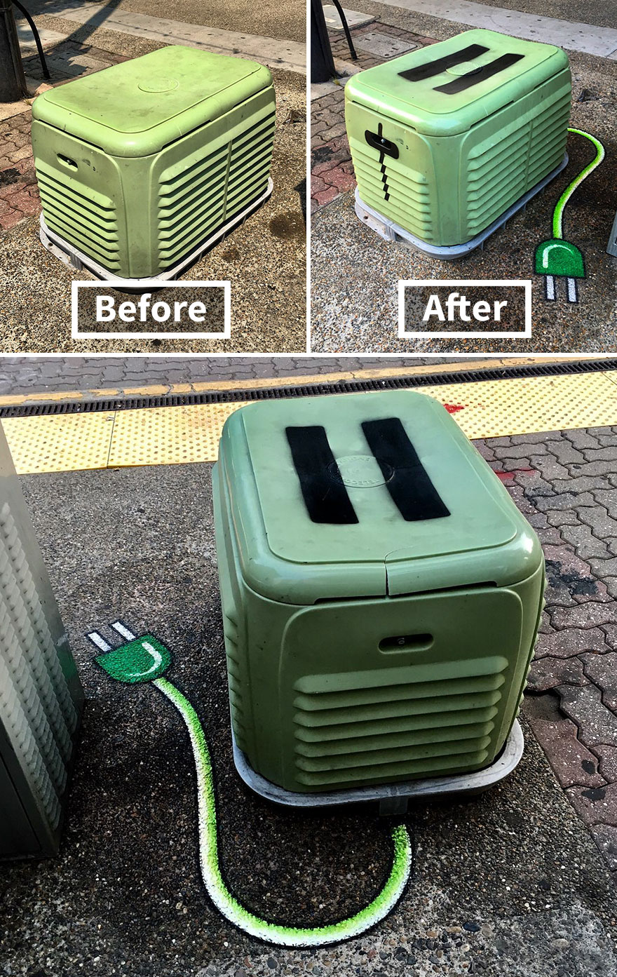 De nouvelles géniales créations de street art par Tom Bob De nouvelles geniales creations de street art par Tom Jones 9 De-nouvelles-geniales-creations-de-street-art-par-Tom-Jones-9