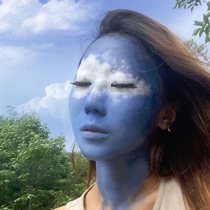 Les incroyables body-painting de visage de Dain Yoon illusions en body painting de Dain Yoon 9 illusions-en-body-painting-de-Dain-Yoon-9