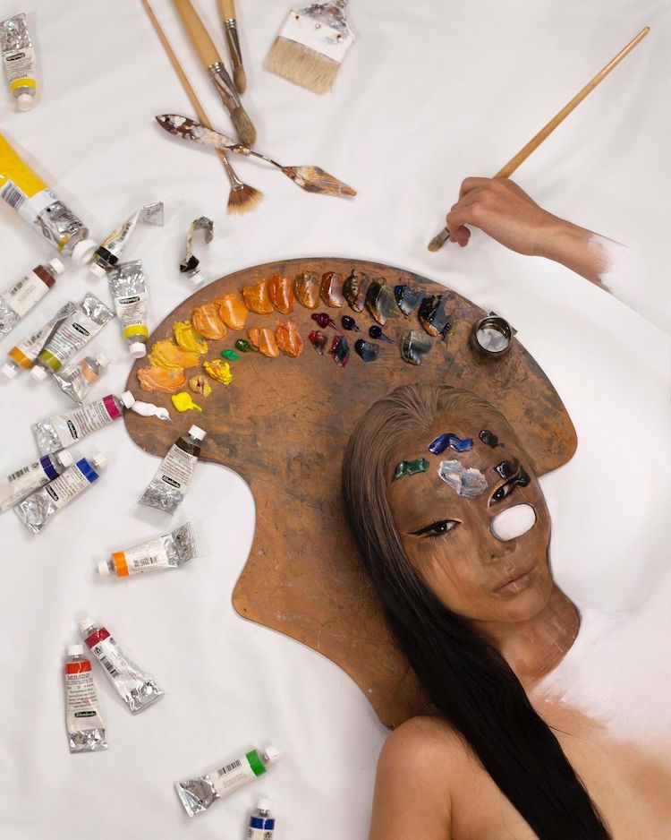 Les incroyables body-painting de visage de Dain Yoon les incroyables body painting de visage de Dain Yoon 3 les-incroyables-body-painting-de-visage-de-Dain-Yoon-3