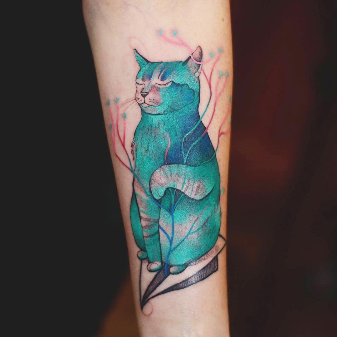 Des nouveaux tatouages a la touche psychedelique de Joanna Swirska 8 Des nouveaux tatouages a la touche psychedelique de Joanna Swirska 8