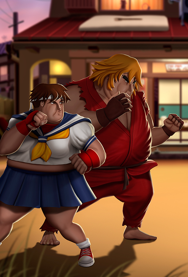 Fat Heroes - de nouveaux super héros obèses par Carlos Dattoli Fat Heroes de nouveaux super heros obeses par Carlos Dattoli 17 sakura kasugano Fat-Heroes-de-nouveaux-super-heros-obeses-par-Carlos-Dattoli-17-sakura-kasugano