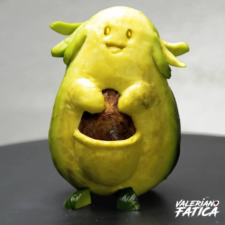Les incroyables sculptures d'aliments de Valeriano Fatica Les incroyables sculptures d aliments de Valeriano Fatica 6 leveinard avocat Les-incroyables-sculptures-d-aliments-de-Valeriano-Fatica-6-leveinard-avocat