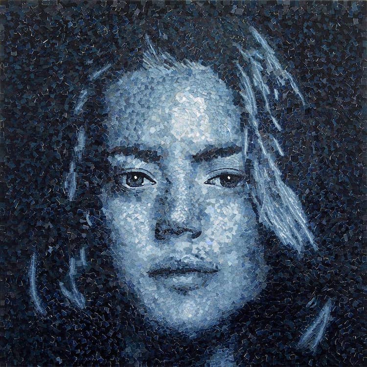 Les portraits en morceaux de jeans de Deniz Sağdıç Les portraits en morceaux de jeans de Deniz Sagdic 16 Les-portraits-en-morceaux-de-jeans-de-Deniz-Sagdic-16