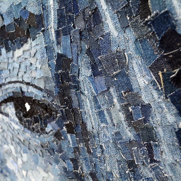 Les portraits en morceaux de jeans de Deniz Sağdıç Les portraits en morceaux de jeans de Deniz Sagdic 18 Les-portraits-en-morceaux-de-jeans-de-Deniz-Sagdic-18