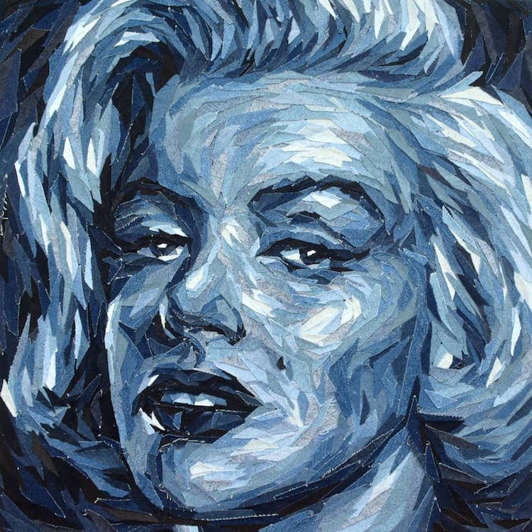 Les portraits en morceaux de jeans de Deniz Sağdıç Les portraits en morceaux de jeans de Deniz Sagdic 19 Les-portraits-en-morceaux-de-jeans-de-Deniz-Sagdic-19