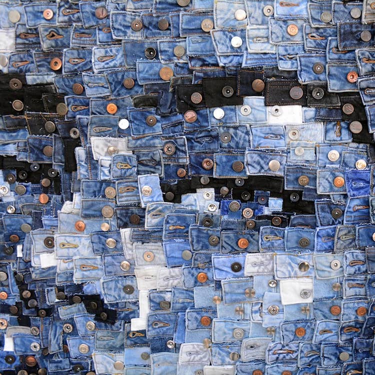 Les portraits en morceaux de jeans de Deniz Sağdıç Les portraits en morceaux de jeans de Deniz Sagdic 8 Les-portraits-en-morceaux-de-jeans-de-Deniz-Sagdic-8