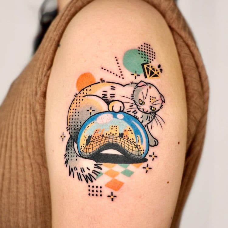 Les tatouages qui semblent issus de livres pour enfants de Hen Les tatouages qui semblent issus de livres pour enfants de Hen 9 Les-tatouages-qui-semblent-issus-de-livres-pour-enfants-de-Hen-9