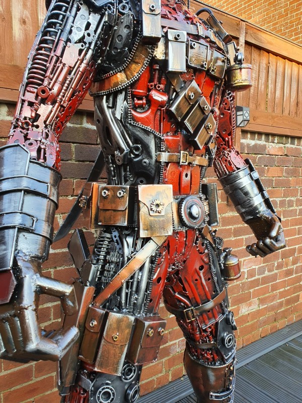 Une sculpture de Deadpool en recyclage de pièces de métal Une sculpture de Deadpool en recyclage de pieces de metal 4 Une-sculpture-de-Deadpool-en-recyclage-de-pieces-de-métal-4