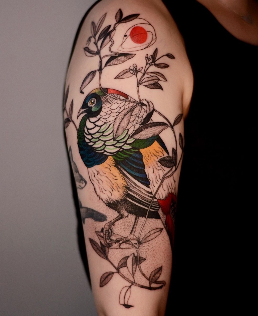 Des tatouages de plantes et d’animaux avec une touche surréaliste (et psychédélique) par Joanna Świrska des tatouages de plantes et d animaux avec une touche surrealiste par Joanna swirska 14 des-tatouages-de-plantes-et-d-animaux-avec-une-touche-surrealiste-par-Joanna-swirska-14
