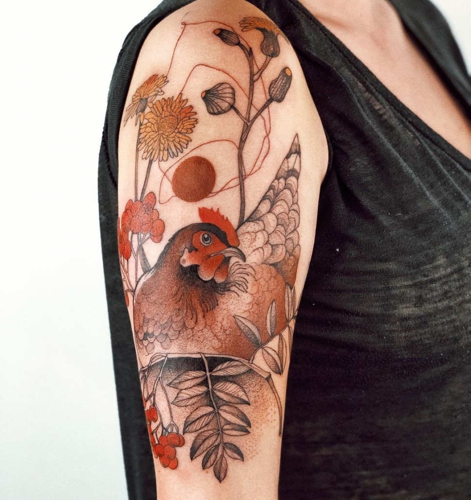 Des tatouages de plantes et d’animaux avec une touche surréaliste (et psychédélique) par Joanna Świrska des tatouages de plantes et d animaux avec une touche surrealiste par Joanna swirska 15 des-tatouages-de-plantes-et-d-animaux-avec-une-touche-surrealiste-par-Joanna-swirska-15