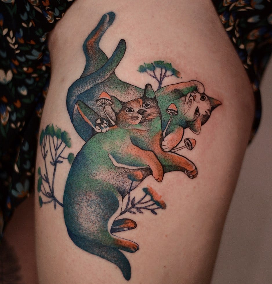 Des tatouages de plantes et d’animaux avec une touche surréaliste (et psychédélique) par Joanna Świrska des tatouages de plantes et d animaux avec une touche surrealiste par Joanna swirska 3 des-tatouages-de-plantes-et-d-animaux-avec-une-touche-surrealiste-par-Joanna-swirska-3