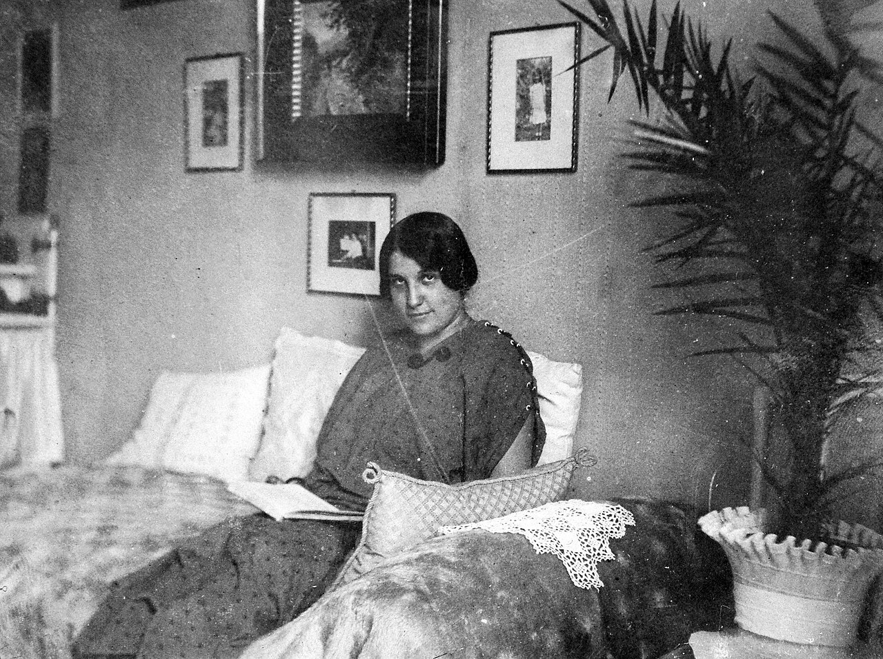 Portrait d’une femme hongroise à Budapest en 1910 Portrait d’une femme hongroise à Budapest en 1910