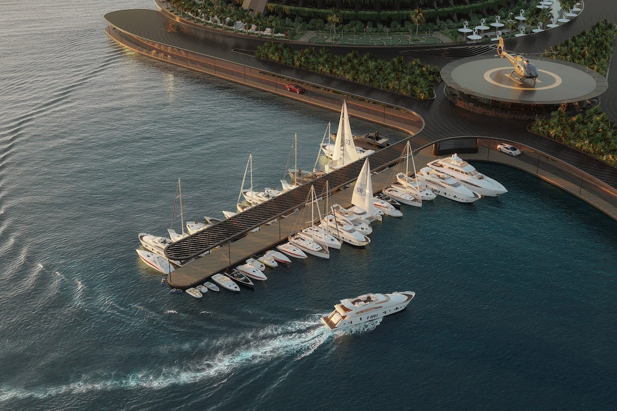 un projet d' hotel flottant en rotation au Quatar un projet d hotel flottant en rotation au Quatar 7 un-projet-d-hotel-flottant-en-rotation-au-Quatar-7