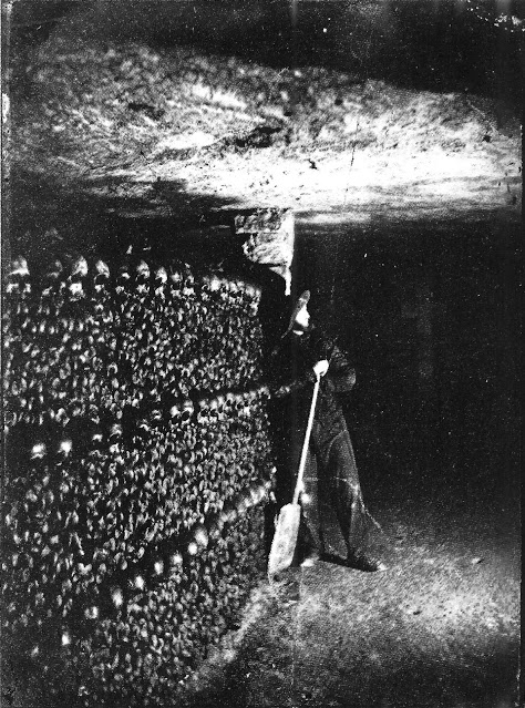 une exploration des catacombes de Paris au 19eme siècle par Nadar une exploration des catacombes de Paris au 19eme siecle par Nadar 38 une-exploration-des-catacombes-de-Paris-au-19eme-siecle-par-Nadar-38