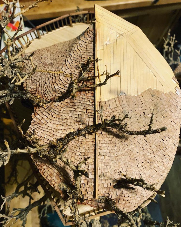 Des mini-cabanes dans des bonzais par Dave Creek Des mini cabanes dans des bonzais par Dave Creek 16 Des-mini-cabanes-dans-des-bonzais-par-Dave-Creek-16