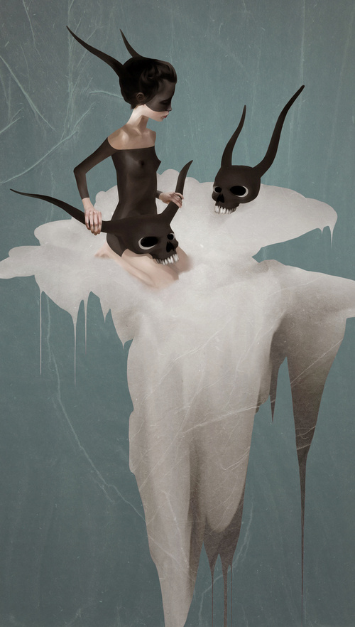 Les portraits de femme en noir et blanc surréalistes avec un zest de couleur de Ruben Ireland Les portraits de femme en noir et blanc surrealistes de Ruben Ireland 12 Les-portraits-de-femme-en-noir-et-blanc-surrealistes-de-Ruben-Ireland-12