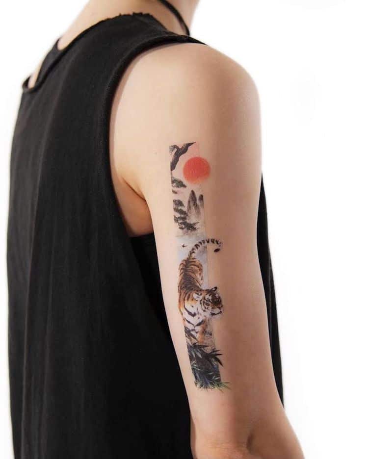 Les tatouages inspirés de peintures traditionnelles chinoises de Franky Yang Les tatouages inspires de peintures traditionnelles chinoises de Franky Yang 14 Les-tatouages-inspires-de-peintures-traditionnelles-chinoises-de-Franky-Yang-14