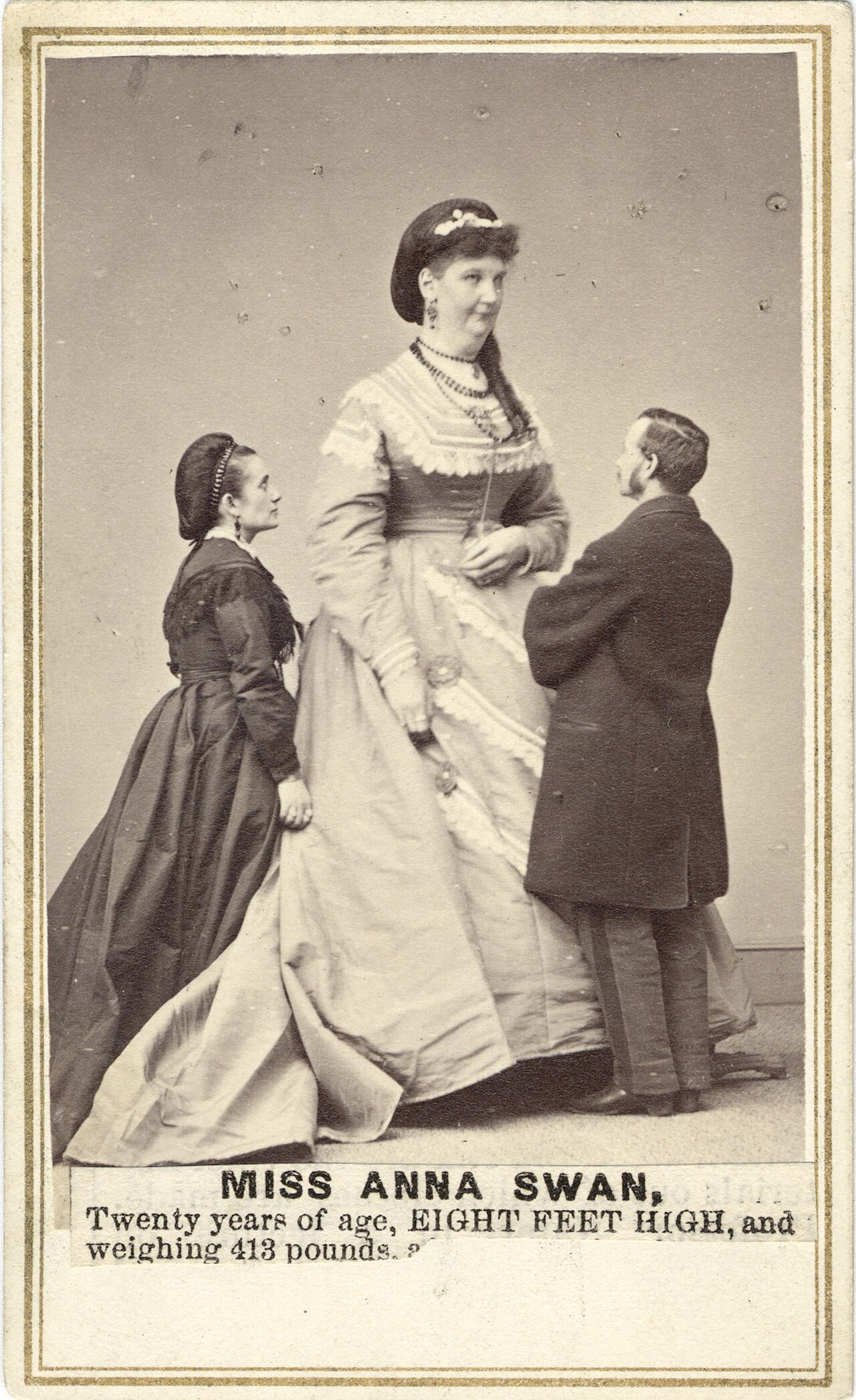 Portrait d’Anna Haining Swan au XIXe siècle Portrait d’Anna Haining Swan au XIXe siècle