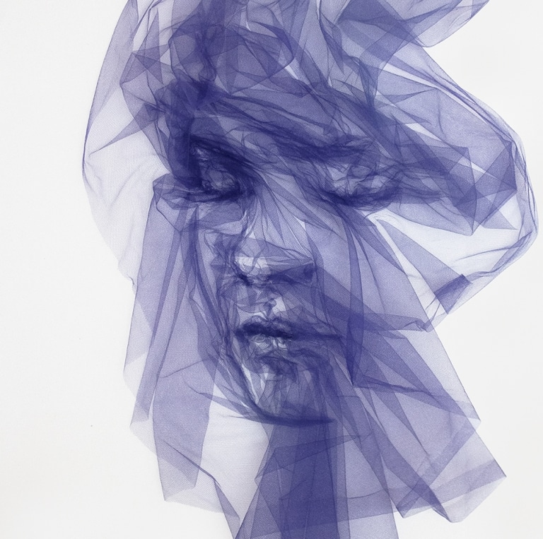 Des portraits en tulle par Benjamin Shine Des portraits en tulle par Benjamin Shine 7 Des-portraits-en-tulle-par-Benjamin-Shine-7