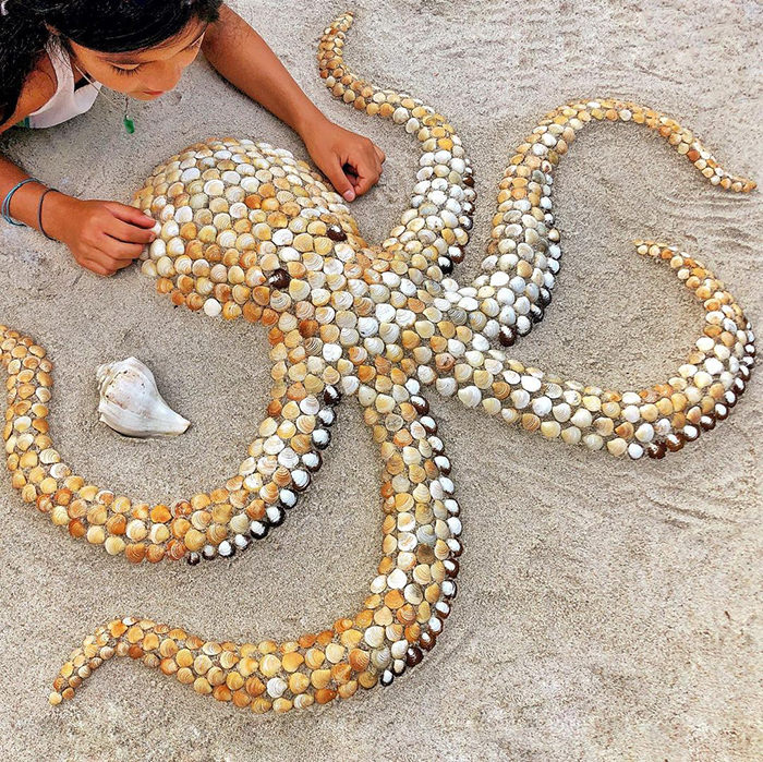 Des portraits d'animaux avec des coquillages par Anna Chan Des portraits d animaux avec des coquillages par Anna Chan 8 Des-portraits-d-animaux-avec-des-coquillages-par-Anna-Chan-8