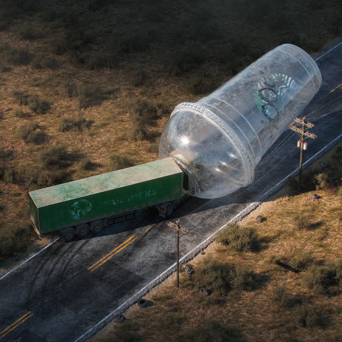 Plastic Pollution - si la pollution plastique s'attaquait à des véhicules par Filip Hodas Plastic Pollution si la pollution plastique s attaquait a des vehicules par Filip Hodas 3 camion Plastic-Pollution-si-la-pollution-plastique-s-attaquait-a-des-vehicules-par-Filip-Hodas-3-camion