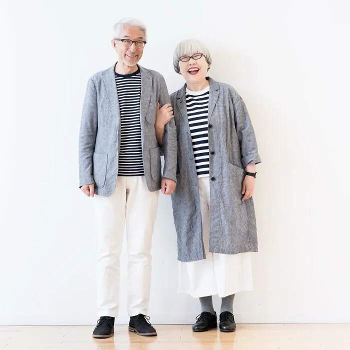 Bon et Pon, ce couple japonais assorti chaque jour depuis de nombreuses années Bon et Pon ce couple japonais assorti chaque jour depuis de nombreuses annees 19 Bon-et-Pon-ce-couple-japonais-assorti-chaque-jour-depuis-de-nombreuses-annees