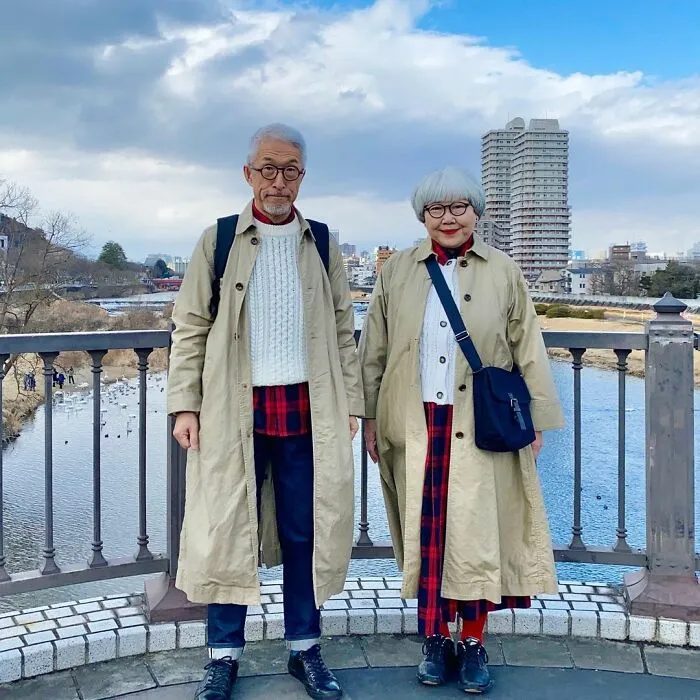 Bon et Pon, ce couple japonais assorti chaque jour depuis de nombreuses années Bon et Pon ce couple japonais assorti chaque jour depuis de nombreuses annees 2 Bon-et-Pon-ce-couple-japonais-assorti-chaque-jour-depuis-de-nombreuses-annees