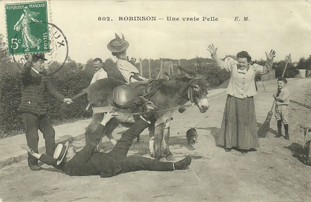 Des gens tombant des ânes dans des cartes postales vintage de Le Plessis-Robinson Des gens tombant des anes dans des cartes postales vintage de Le Plessis Robinson 17 Des-gens-tombant-des-anes-dans-des-cartes-postales-vintage-de-Le-Plessis-Robinson-17