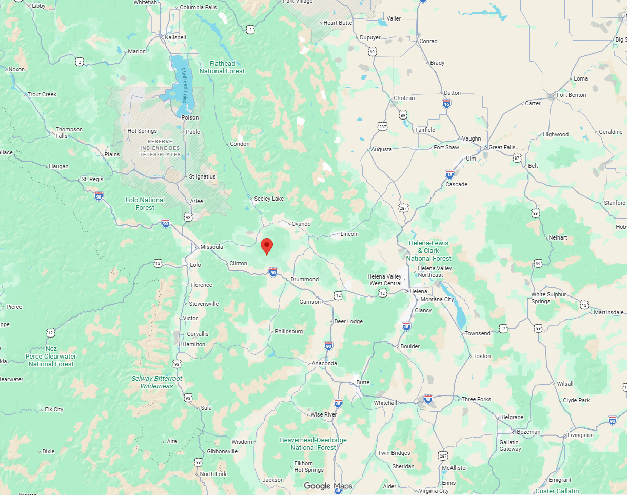 Garnet ville fantome de la ruee vers l or montana maps Garnet ville fantome de la ruee vers l or montana maps