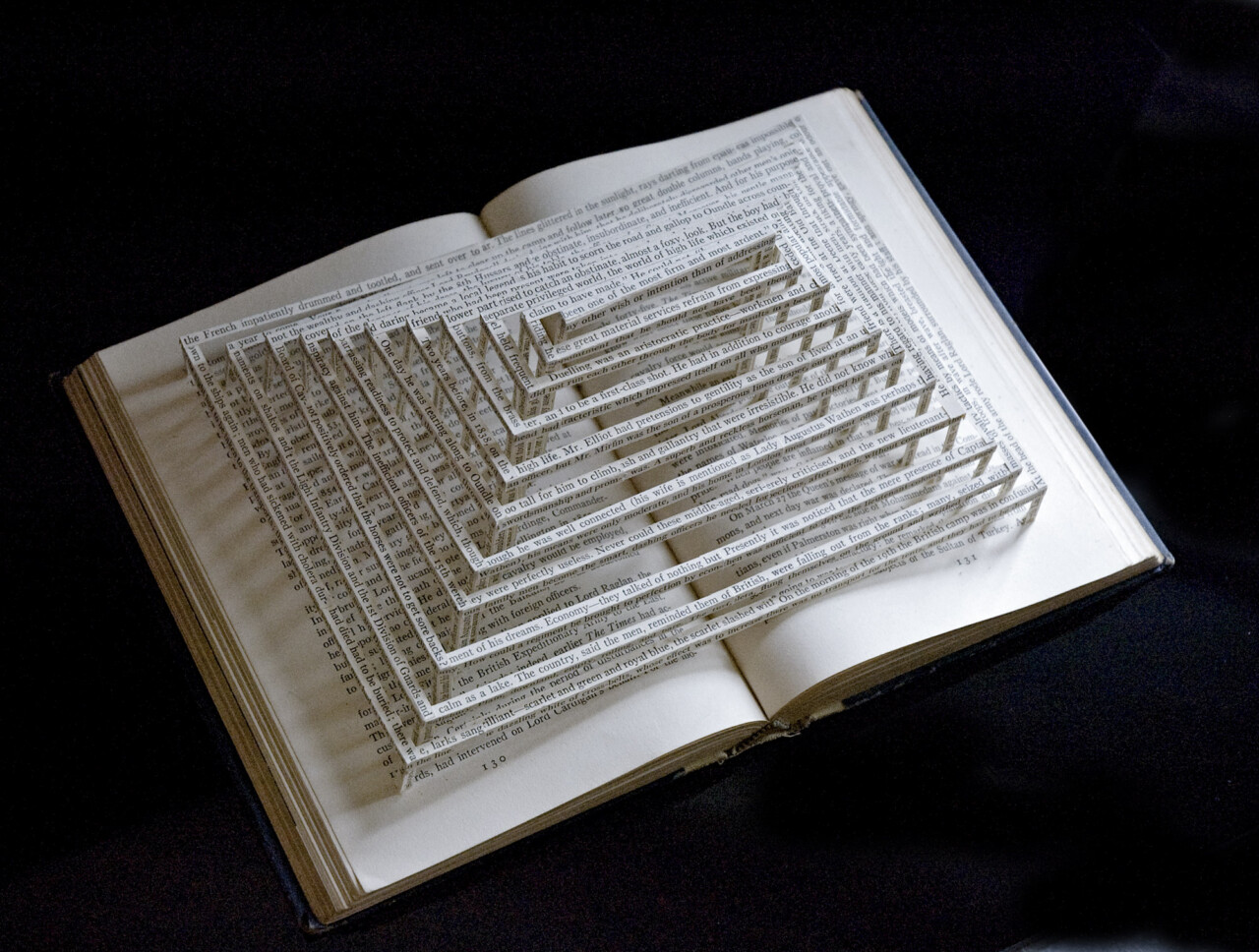 Les poétiques sculptures de livres de Stephen Doyle Les poetiques sculptures de livres de Stephen Doyle 5 Les-poetiques-sculptures-de-livres-de-Stephen-Doyle-5