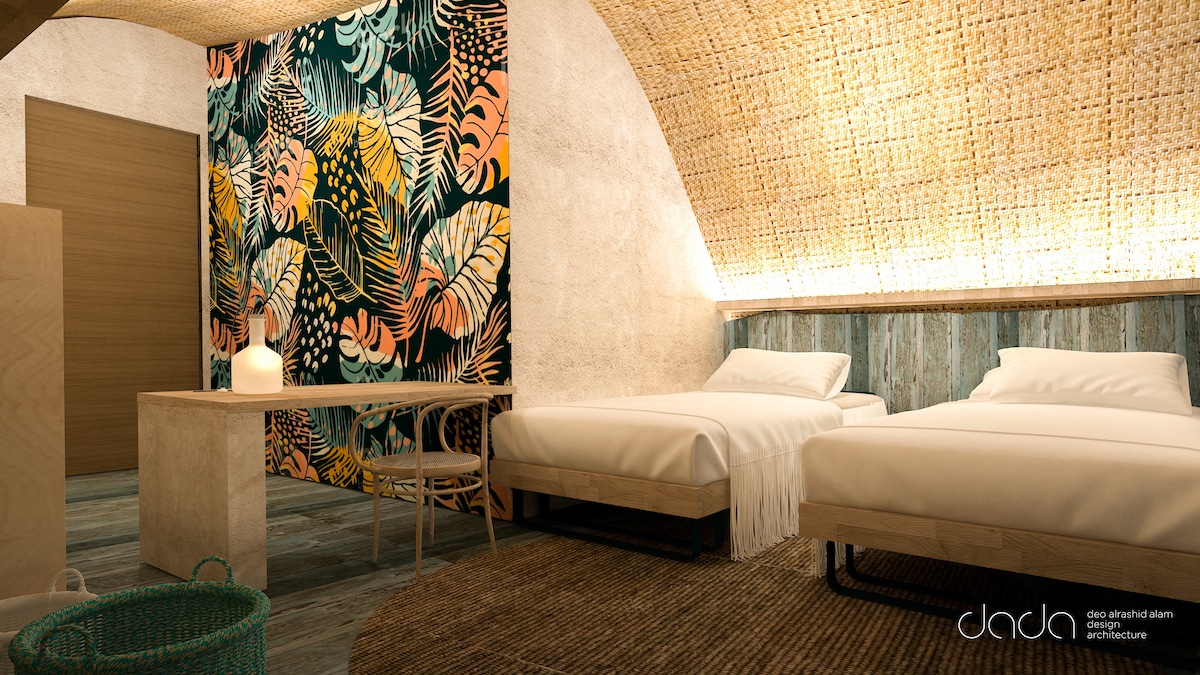 Un concept de bungalows en forme de coquillage aux Philippines Un concept de bungalows en forme de coquillage au Philippines 4 Un-concept-de-bungalows-en-forme-de-coquillage-au-Philippines-4