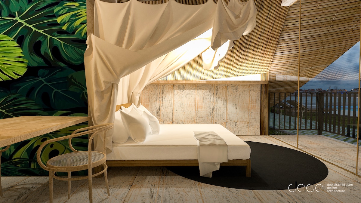 Un concept de bungalows en forme de coquillage aux Philippines Un concept de bungalows en forme de coquillage au Philippines 5 Un-concept-de-bungalows-en-forme-de-coquillage-au-Philippines-5