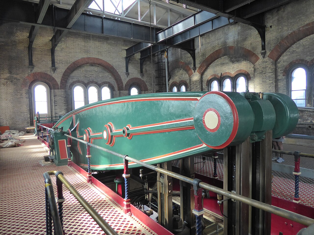 Machine à vapeur à balancier de Crossness Pumping Station Machine à vapeur à balancier de Crossness Pumping Station