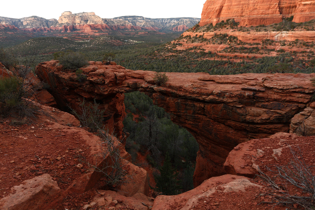Devil's Bridge dans la Coconino National Forest près de Sedona en Arizona Devil's Bridge dans la Coconino National Forest près de Sedona en Arizona