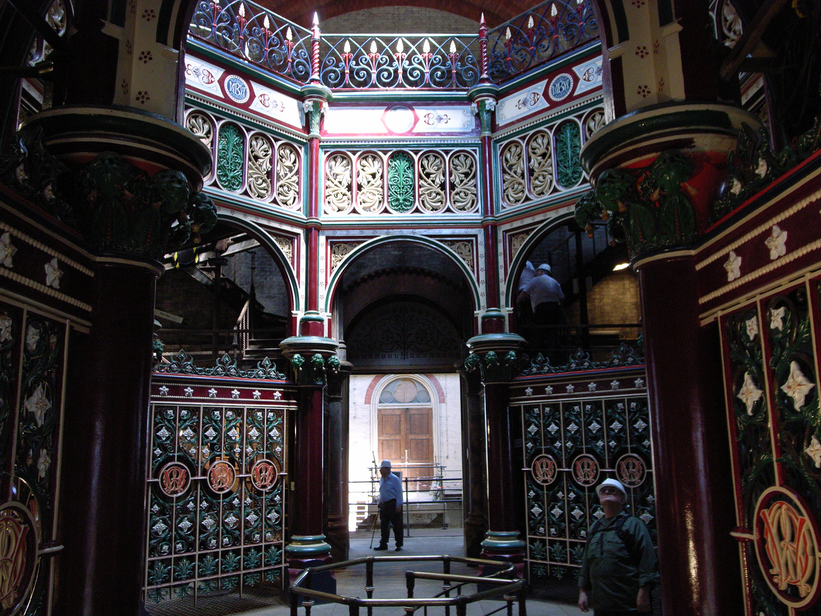The Octagon et les décors en fonte de Crossness Pumping Station The Octagon et les décors en fonte de Crossness Pumping Station