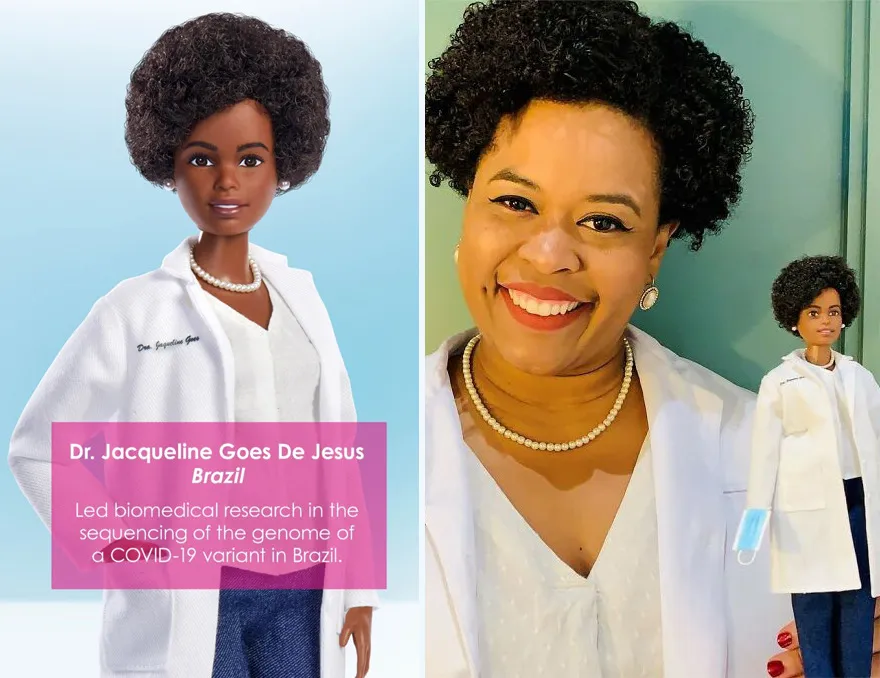 Barbie crée une série de poupées en hommage à des héroines de la covid-19 Barbie cree une serie de poupees en hommage a des heroines de la covid 19 Jaqueline Goes de Jesus Barbie-cree-une-serie-de-poupees-en-hommage-a-des-heroines-de-la-covid-19-Jaqueline-Goes-de-Jesus